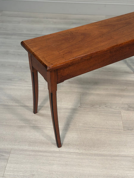 19th Century Walnut Piano Stool