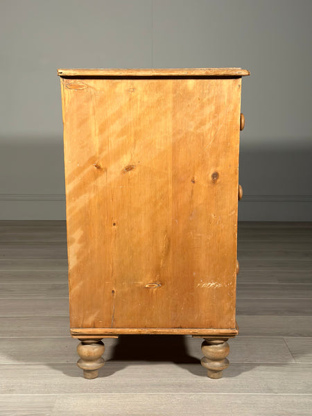 Victorian Pine Chest Of Drawers
