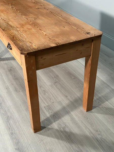 Antique Pine Table/Desk