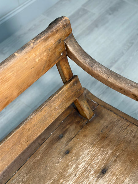 Antique Rocking Settle