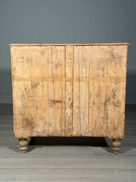 Victorian Pine Chest Of Drawers
