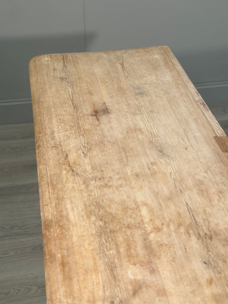 Large 19th Century Pine Prep Table