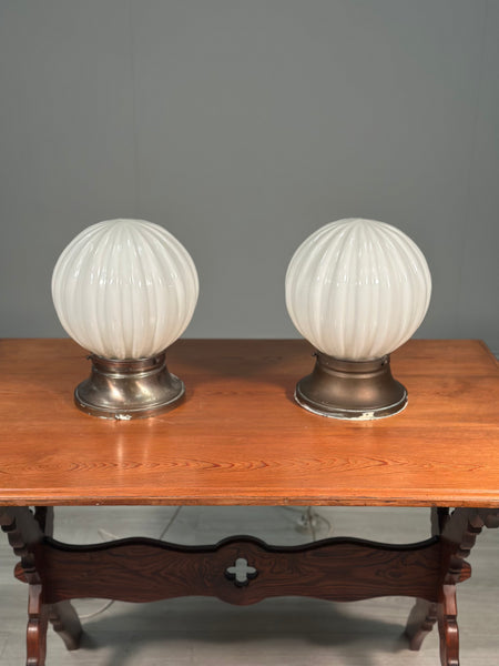 A Pair Of Art Deco Lamps