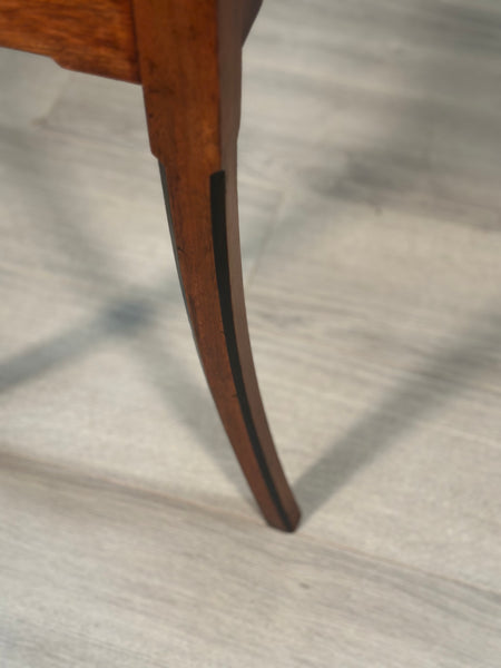 19th Century Walnut Piano Stool