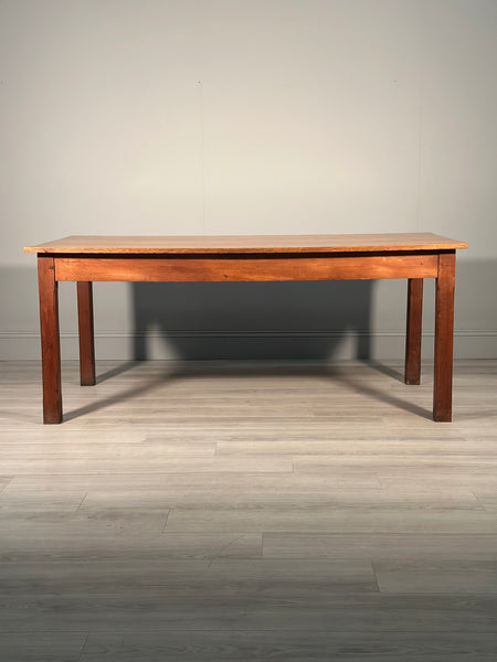 Antique Golden Oak Dining Table c1910