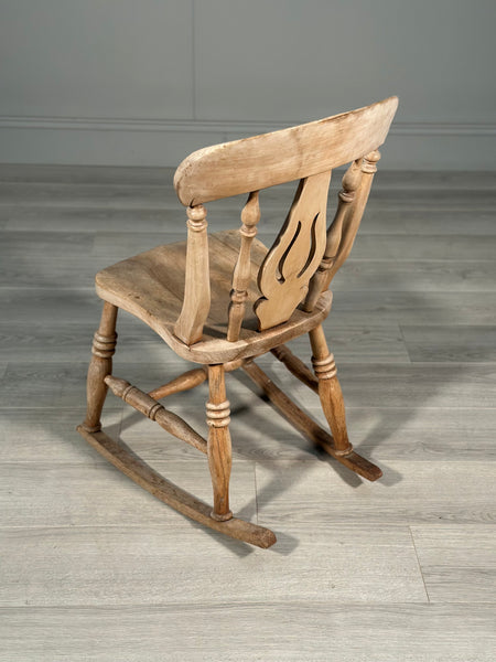 Small Antique Country Rocking Chair