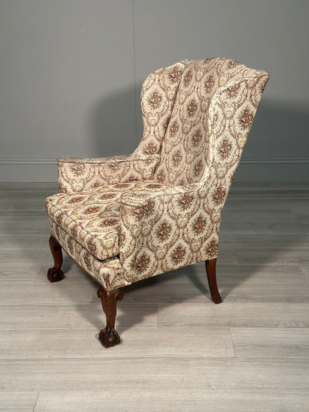 Edwardian Wing Back Armchair