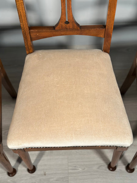 Set of 4 Biedermeier Dining Chairs