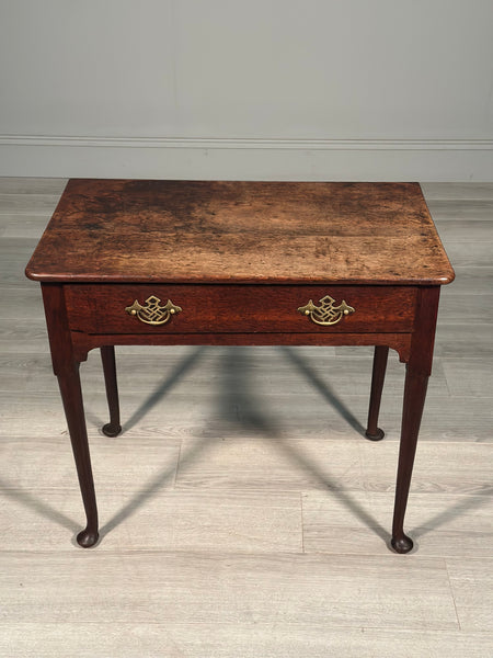 Georgian Oak Side table c.1780
