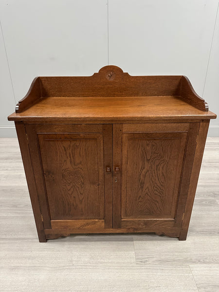 Arts And Crafts Oak Cupboard