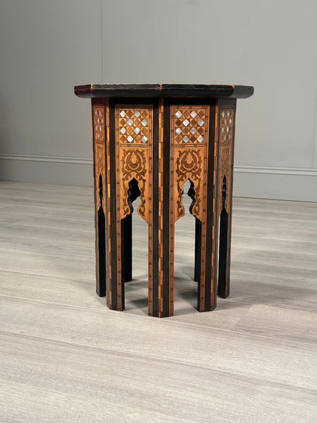 Antique Moorish Syrian Side Table