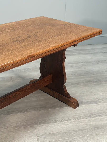 Antique Oak Refectory Table