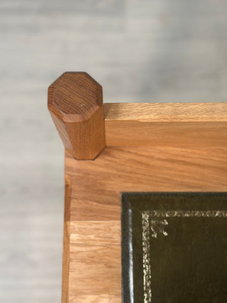 Arts & Crafts Style Oak Writing Desk