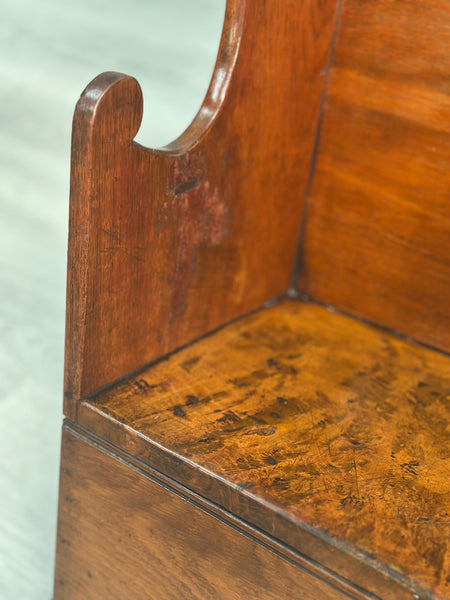 Small Burr Elm Rocking Chair c1880