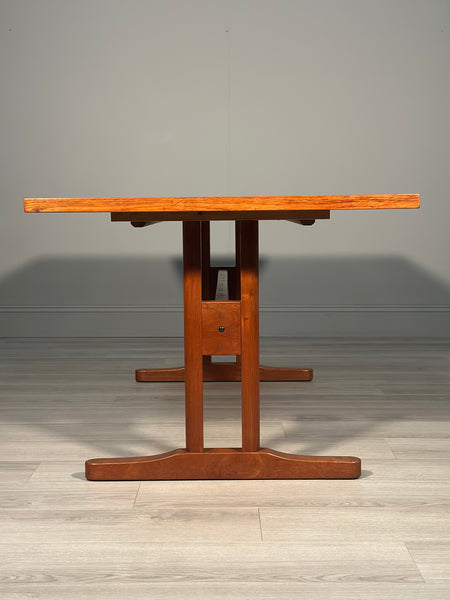 Danish Teak Dining Table By A M Mobler C.1970