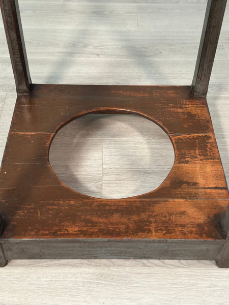 Victorian Pine Wash Stand In Paint