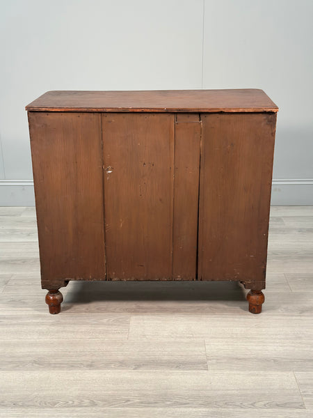 Antique Chest Of Drawers In Scumble Paint
