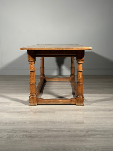 Antique Elm Refectory Table