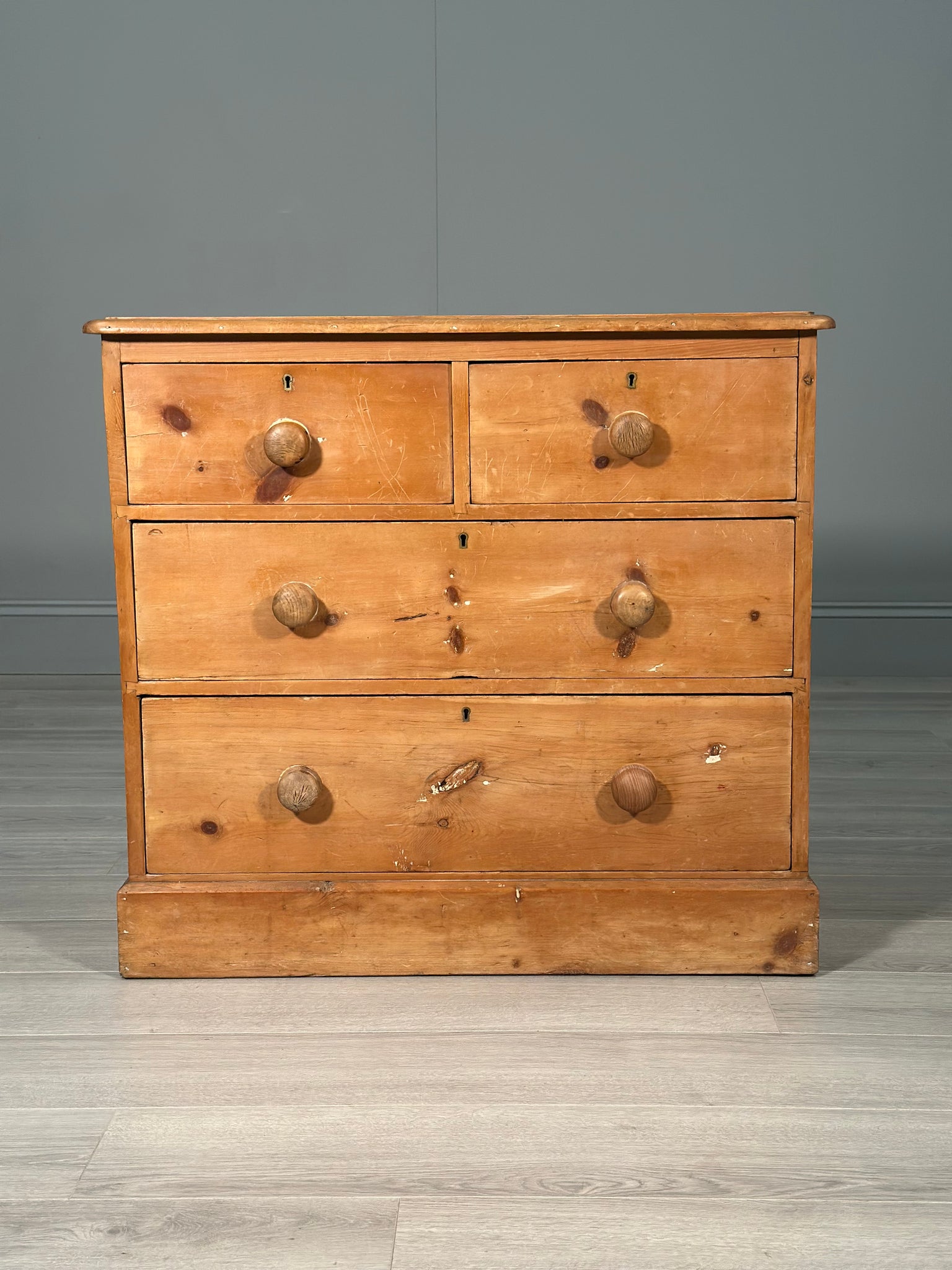 19th Century Pine Chest Of Drawers