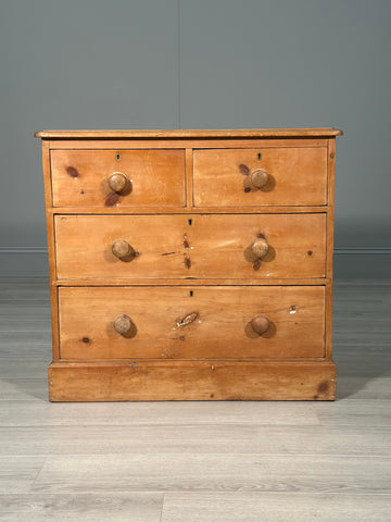 19th Century Pine Chest Of Drawers