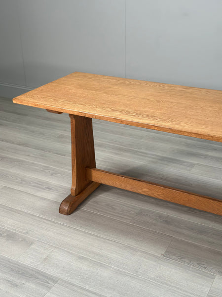 Large Antique Oak Refectory Table