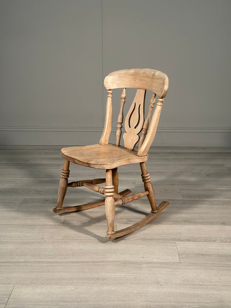 Small Antique Country Rocking Chair
