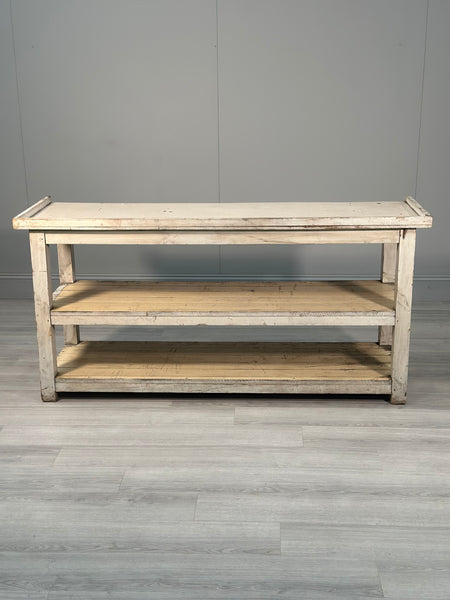Antique Industrial Prep Table C.1930