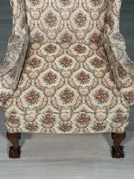 Edwardian Wing Back Armchair