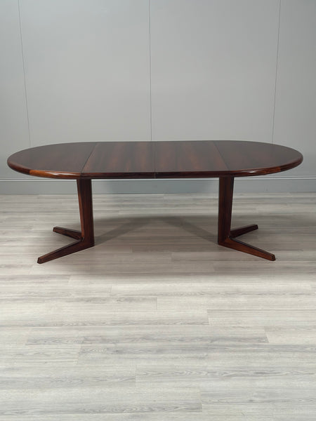 Danish Rosewood Dining Table By Bernhard Pedersen and Son