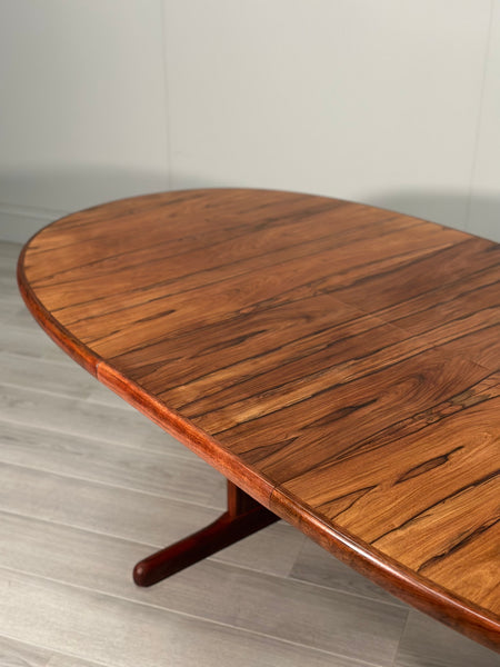 Mid 20th Century Danish Rosewood Dining Table