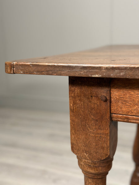 19th Century Oak Dining Table