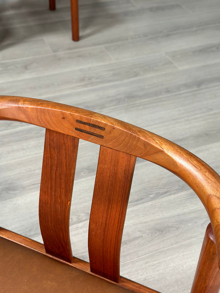Set Of 6 Danish Dining Chairs By Hans J. Frydendal For Boltinge Stolefabrik, 1970s