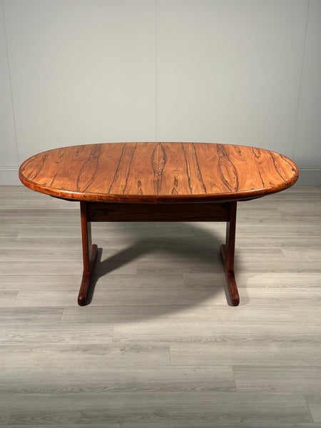 Mid 20th Century Danish Rosewood Dining Table