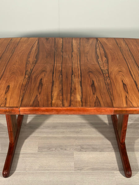 Mid 20th Century Danish Rosewood Dining Table
