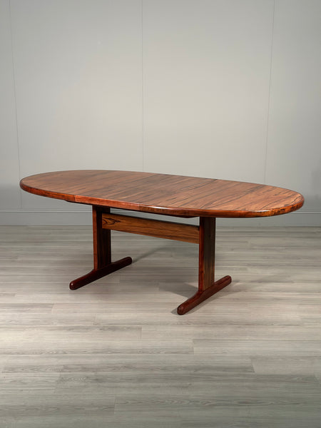 Mid 20th Century Danish Rosewood Dining Table