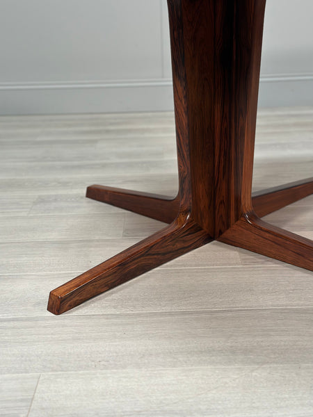 Danish Rosewood Dining Table By Bernhard Pedersen and Son