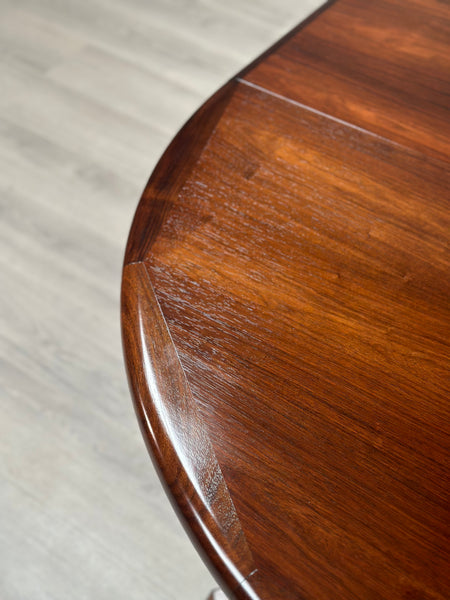 Danish Rosewood Dining Table By Bernhard Pedersen and Son