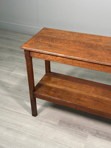 19th Century Oak Console Table