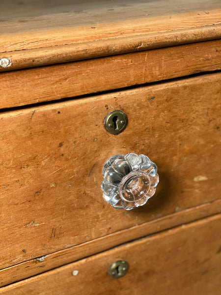 Victorian Farmhouse Pine Chest of Drawers