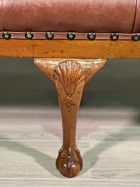 1920’s Leather Window Seat