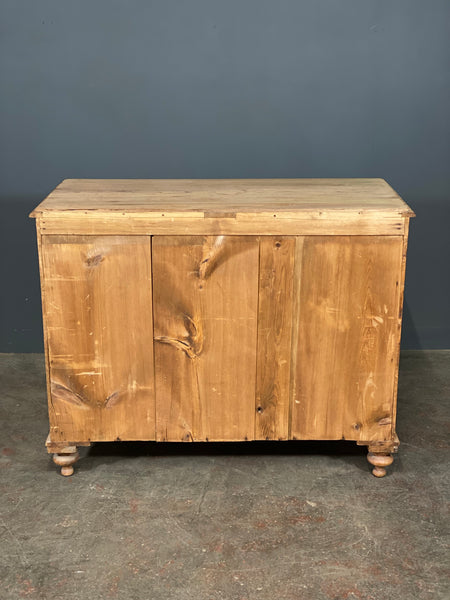 Victorian Pine Chest Of Drawers