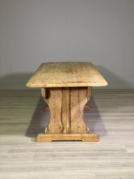 19th Century Pine Refectory Table
