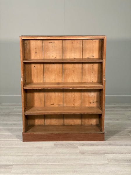 Antique Regency Waterfall Bookcase