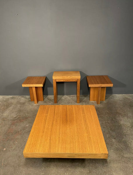 Minimalist Teak Veneer Designer Living Room Furniture By Simpsons Of Colne