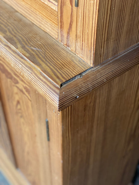 Victorian Pitch Pine Cabinet