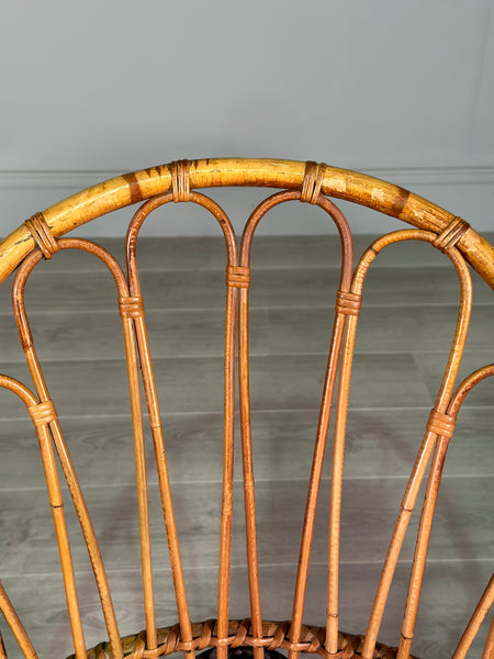 Vintage Italian Bamboo Chairs 1960’s