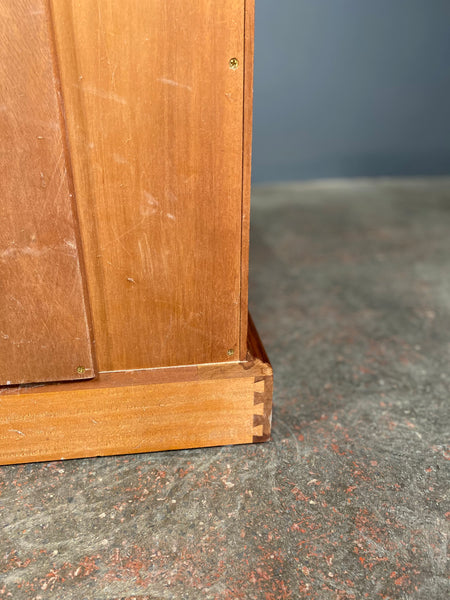 Pair Of 20th Century Solid Mahogany Bedside Cabinets