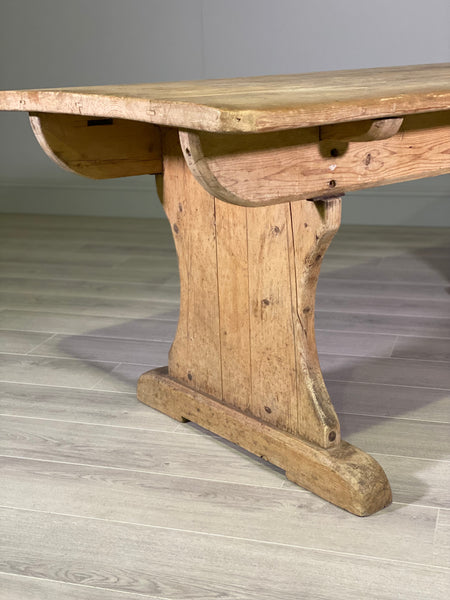 19th Century Pine Refectory Table