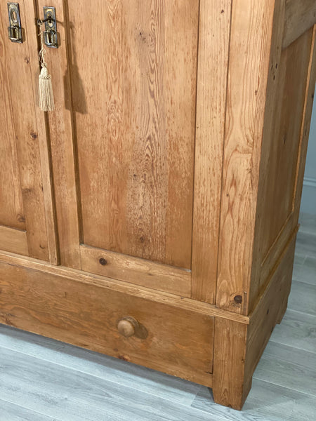 19th Century Pine Hall Cupboard