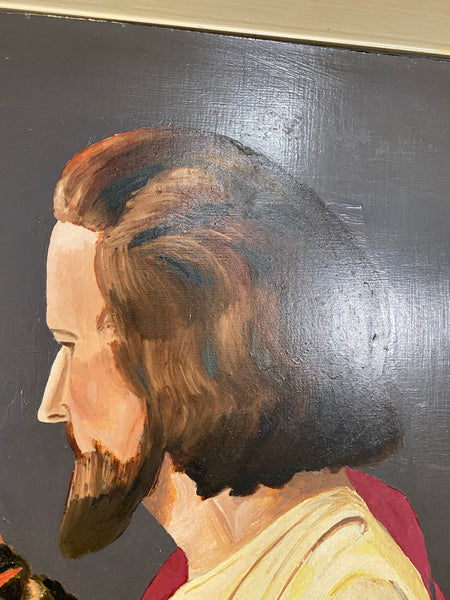‘The Betrayal’ oil painting by H Irving